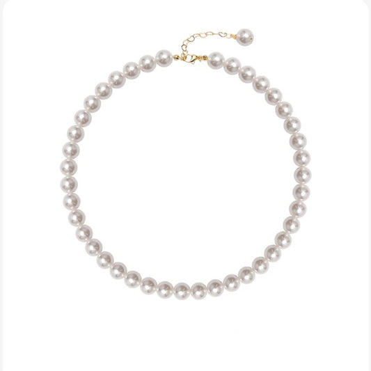 Minimalist Pearl Necklace – Dainty Freshwater Pearl Pendant for Women | Elegant Everyday Jewelry Gift